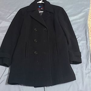 Ladies Black Dress Coat